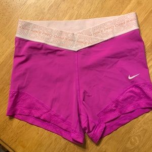 Nike pro dri fit shorts size Large